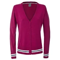 Swetry damskie - Trespass Damski kardigan Selky wiśniowy XXS - miniaturka - grafika 1