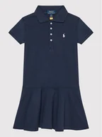 Sukienki i spódniczki dla dziewczynek - Polo Ralph Lauren Sukienka codzienna 312624740001 Granatowy Regular Fit - miniaturka - grafika 1