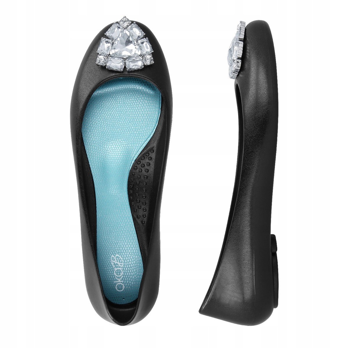 Baleriny lekkie wygodne eleganckie Oka-B, rozmiar 37