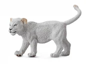 Figurki dla dzieci - Collecta Figurka FIGURKA LWIĄTKO SPACERUJĄCE BIAŁE 004-88551 - miniaturka - grafika 1