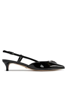 Guess Sandały Jesson FLPJES PAT05 Czarny - Sandały damskie - miniaturka - grafika 1