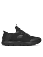 Buty dla chłopców - Skechers Sneakersy SUMMITS 403833L BBK Czarny - miniaturka - grafika 1