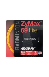 Naciąg ZyMax 69 Fire - set ASHAWAY Biały - Badminton - miniaturka - grafika 1