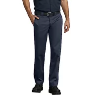 Spodnie męskie - Dickies Hose S/Stght Work Pants Spodnie męskie, Niebieski (Rinsed Dark Navy), 38W / 30L - miniaturka - grafika 1