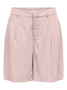 ONLY Szorty w kolorze jasnoróżowym - Spodenki damskie - miniaturka - grafika 1