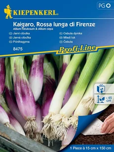 Cebula KAIGARO i ROSSA LUNGA DI FIERENZE mix cebul szczypior - Nasiona i cebule - miniaturka - grafika 1