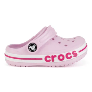 Klapki basenowe Crocs BAYABAND CLOG T 207018-6TG - Buty dla dziewczynek - miniaturka - grafika 1