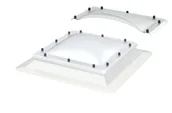 Akcesoria do okien - Velux ISJ 0112 – kopuła poliwęglanowa dwuwarstwowa matowa do świetlika do płaskiego dachu ISJ 090090 0112 - miniaturka - grafika 1