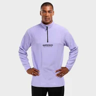 Bluzy narciarskie - Bluza gruby polar Sporty zimowe SIROKO Aurora Lawenda Mężczyzna - miniaturka - grafika 1