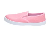 Trampki damskie - Slip On Różowe tenisówki damskie Wishot 123 - Wishot_ - miniaturka - grafika 1