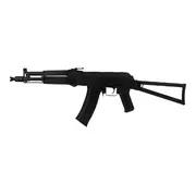 Karabiny ASG - Karabin szturmowy 6mm Kalashnikov AK-105 AEG Black 450 BBS Black - miniaturka - grafika 1