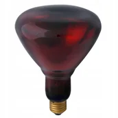 Żarówki tradycyjne - Helios Promiennik podczerwieni - rubinowy R123 E27 125W 230V szkło miękkie z podwójnym odbłyśnikiem PRO-2008 - miniaturka - grafika 1