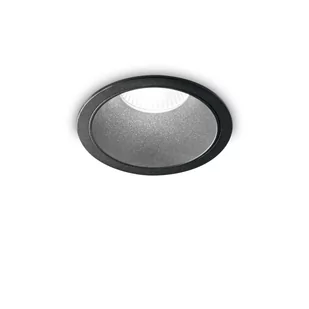 Ideal Lux Lampa wpuszczana GAME ROUND 11W 2700K czarna 285412 285412/IL - Oprawy, klosze i abażury - miniaturka - grafika 1
