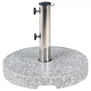 Podstawa pod parasol okrągła ⌀ 45 cm szara CEGGIA - Parasole ogrodowe - miniaturka - grafika 1