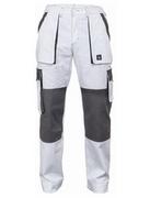 Odzież robocza - Spodnie robocze MAX SUMMER białe Cerva, rozm. XL (58) - miniaturka - grafika 1