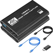 Inne akcesoria audio-wideo - Extra Digital Vaizdo fiksavimo įrenginys HDMI, USB3.0, 4K 60Hz - miniaturka - grafika 1