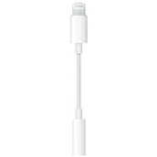 Złącza, przejściówki, adaptery - Apple Przejściówka ze złącza Lightning na gniazdo słuchawkowe 3,5 mm MMX62ZM-A - miniaturka - grafika 1