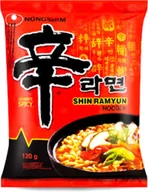 Kuchnie świata - Oryginalna zupa Shin Ramyun, bardzo ostra 120g - Nongshim - miniaturka - grafika 1