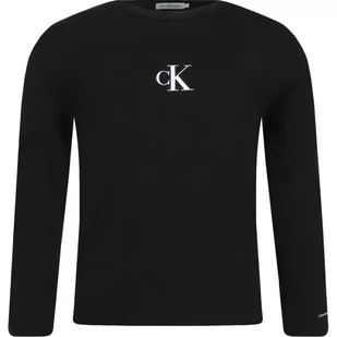CALVIN KLEIN JEANS Bluzka | Regular Fit - Bluzy dla dziewczynek - miniaturka - grafika 1