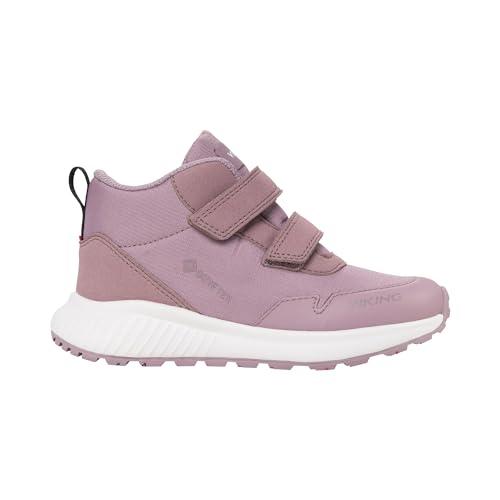 Viking Buty dziecięce Aery Track Mid GTX 2 V, uniseks, Dusty Pink, 31 EU Schmal