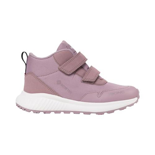 Viking Buty dziecięce Aery Track Mid GTX 2 V, uniseks, Dusty Pink, 34 EU Schmal