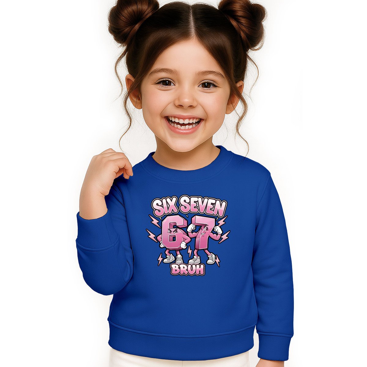 BLUZA DZIECIĘCA 67 SIX SEVEN VIRAL 122-128 DLA CHŁOPCA DZIEWCZYNKI