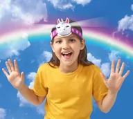 Zabawki interaktywne dla dzieci - Brainstorm, latarka czołowa Jednorożec Unicorn - miniaturka - grafika 1