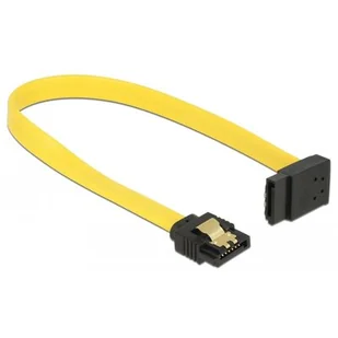 Delock SATA kątowy 20cm Żółty 82799 - Kable komputerowe i do monitorów - miniaturka - grafika 1