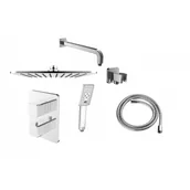 Stelaże i zestawy podtynkowe do WC - OMNIRES PM7436CR+8815CR+RA15CR+JIMJIM-RCR+WG220CR+023-XCR Zestaw podtynkowy prysznicowy termostatyczny - KOMPLETNY - chrom - miniaturka - grafika 1