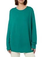 Swetry damskie - BOSS Sweter damski C_faland Knitted, Open Green393, M - miniaturka - grafika 1