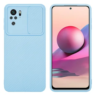 Cadorabo Etui do Xiaomi RedMi NOTE 10 4G / RedMi NOTE 10S Etui ochronne w kolorze niebieskim Etui na telefon komórkowy Etui TPU Etui Cover - Etui i futerały do telefonów - miniaturka - grafika 1