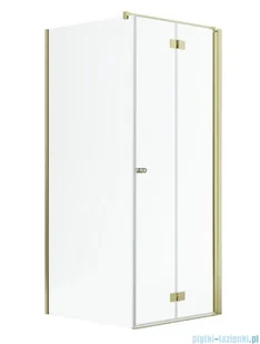 Radaway Nes Gold Kdj B kabina 100x80cm prawa złoty połysk 10025100-09-01R/10039080-01-01 - Kabiny prysznicowe Radaway Nes Gold Kdj B kabina 100x80cm prawa złoty połysk 10025100-09-01R/10039080-01-01 - Kabiny prysznicowe - miniaturka - grafika 1
