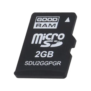 Karta pamięci microsd goodram industrial 2gb pslc uhs-i bulk - opakowanie zbiorcze 40 szt SDU2GGPGRB - Karty pamięci - miniaturka - grafika 1