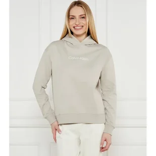 Calvin Klein Bluza HERO LOGO Regular Fit - Bluzy damskie - miniaturka - grafika 1