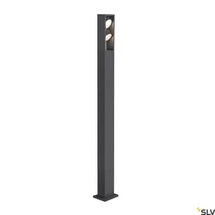 SLV ESKINA FRAME 175 Pole double 1005440 lampa stojąca 2x27W/LED 2200 / 2400lm 3000/4000K 95 IP65 1005440 - Lampy ogrodowe - miniaturka - grafika 1