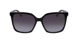 Okulary przeciwsłoneczne - Karl Lagerfeld Damskie okulary przeciwsłoneczne KL6014S, czarne, 5516 - grafika 1