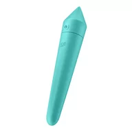 Wibratory i masażery - Satisfyer Satisfyer Ultra Power Bullet 8 (Turquoise) - Miniwibrator Pocisk, Niebieski - miniaturka - grafika 1