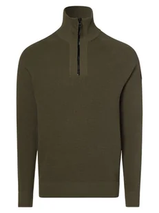 Jack & Jones Sweter męski Mężczyźni zielony jednolity, S - Swetry męskie - miniaturka - grafika 1
