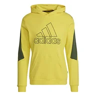 Bluzy męskie - adidas Męska bluza z kapturem M Fi Bos Amaimp, XL, Amaimp, XL - miniaturka - grafika 1
