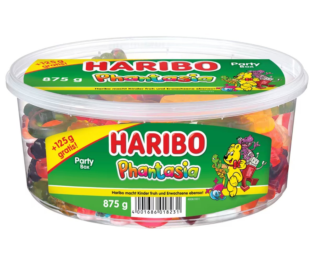 HARIBO Phantasia żelki zwierzątka PARTY BOX 875g