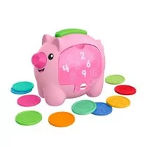 Fisher Price Edukacyjna świnka skarbonka 5_699965 - Skoczki dla dzieci - miniaturka - grafika 1