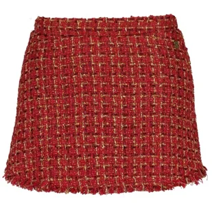 Vingino Dziewczęce różowe szorty casual, czerwony (Deep Red), 8 Lata - Spodenki damskie - miniaturka - grafika 1