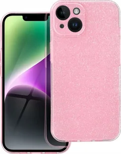 Futerał CLEAR CASE 2 mm BLINK do IPHONE 16 Pro różowy - Etui i futerały do telefonów - miniaturka - grafika 1