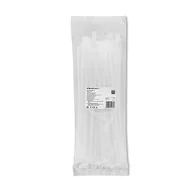 Pozostałe akcesoria sieciowe - Qoltec Opaski Zaciskowe Wielorazowe/Trytytki | 7.2 * 300Mm | Nylon Uv | Białe - miniaturka - grafika 1
