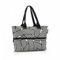 Torby i wózki na zakupy - torba shopper e1 zebra kod: RRJ1032 + Sprawdź na SuperWnetrze.pl - miniaturka - grafika 1