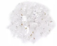 Wtyczki i adaptery - Wtyk sieciowy przelotowy getfort rj45 cat.6 8p8c (100szt) - miniaturka - grafika 1