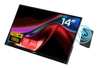 Monitory - Verbatim 32088 Czarny 14" LED 1920 x 1080 32088 - miniaturka - grafika 1