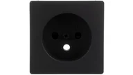Gniazdka elektryczne - Berker Q1/Q3/Q7 antracyt płytka do gniazda z uziemieniem B_3965766076 - miniaturka - grafika 1