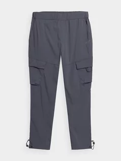 Spodnie męskie - Spodnie casual cargo męskie - 4F - grafika 1