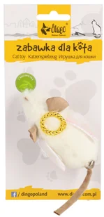 Dingo Zabawka dla kota mysz ANGELO 1 szt 21198 - Zabawki dla kotów - miniaturka - grafika 1